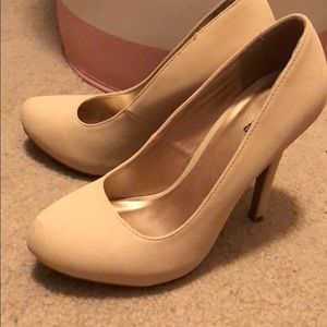 Nude heels